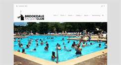 Desktop Screenshot of brookdaleracquetclub.com